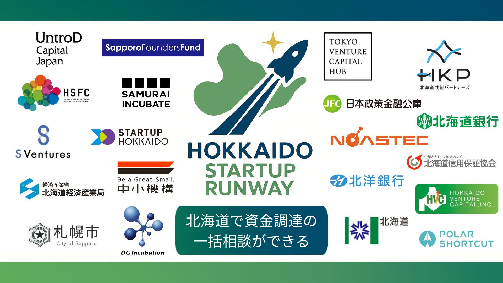 道内スタートアップの資金調達面での成長をサポートする「北海道STARTUP RUNWAY」を6月26日よりスタート